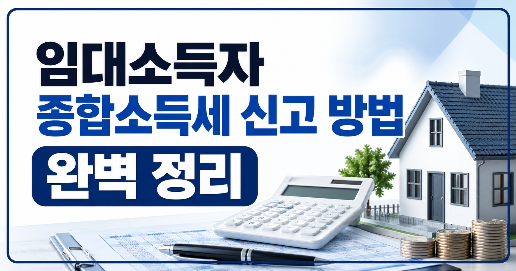 임대소득자 종합소득세 신고
