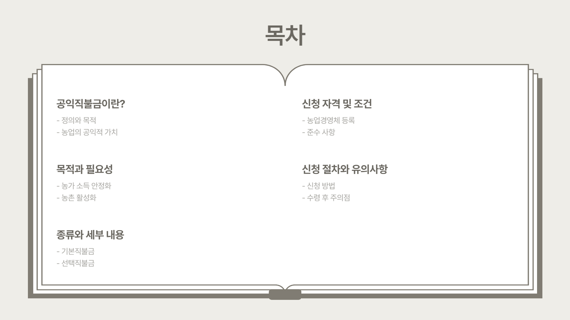 공익직불금 총정리