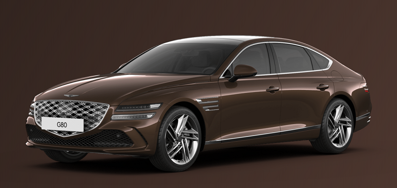 제네시스 G80 페이스 리프트 색상