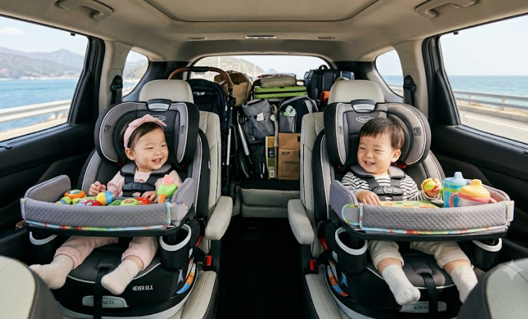 쌍둥이 출생 후 SUV 변경
