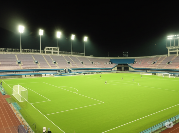 성남종합운동장 보조경기장 야경