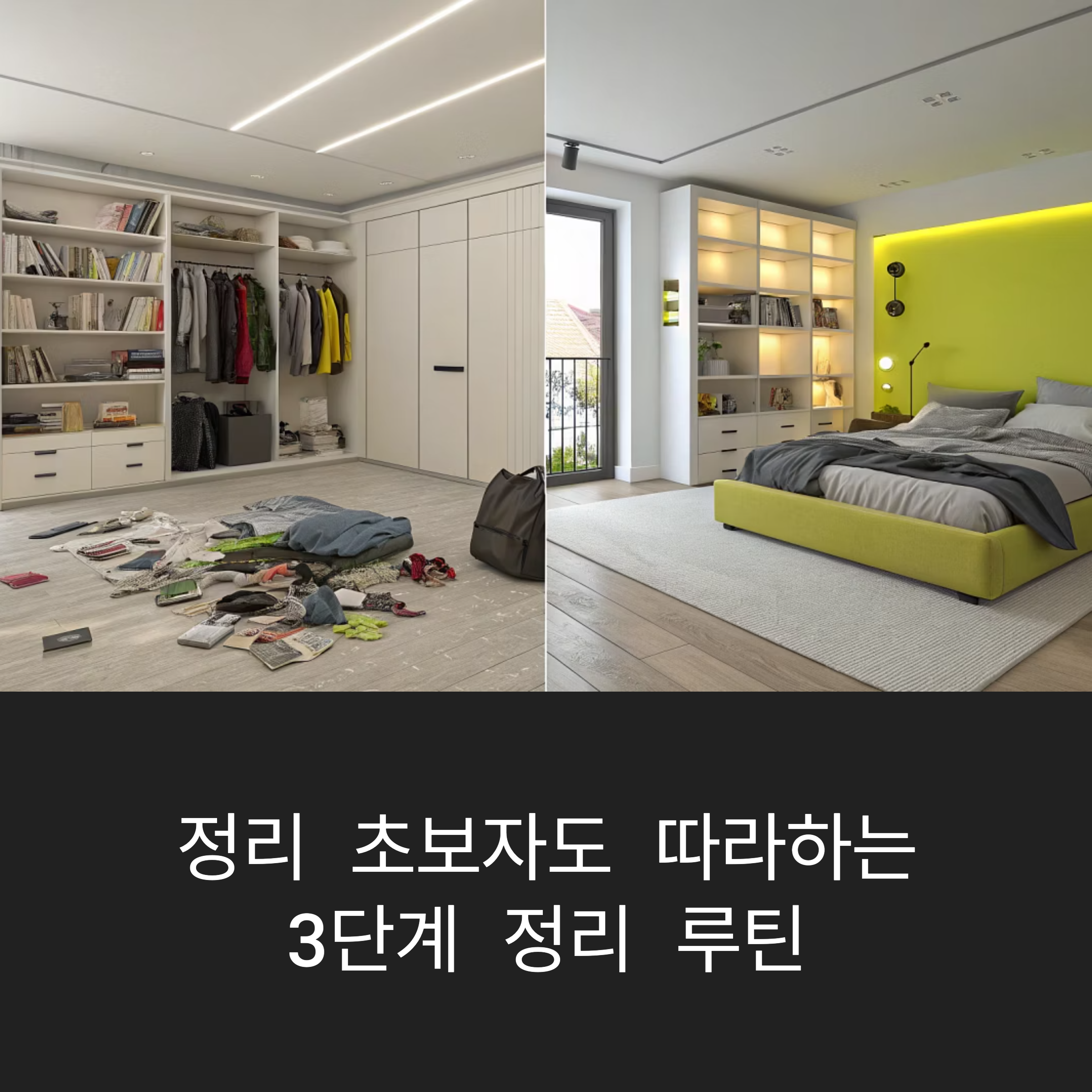 3단계 정리 루틴