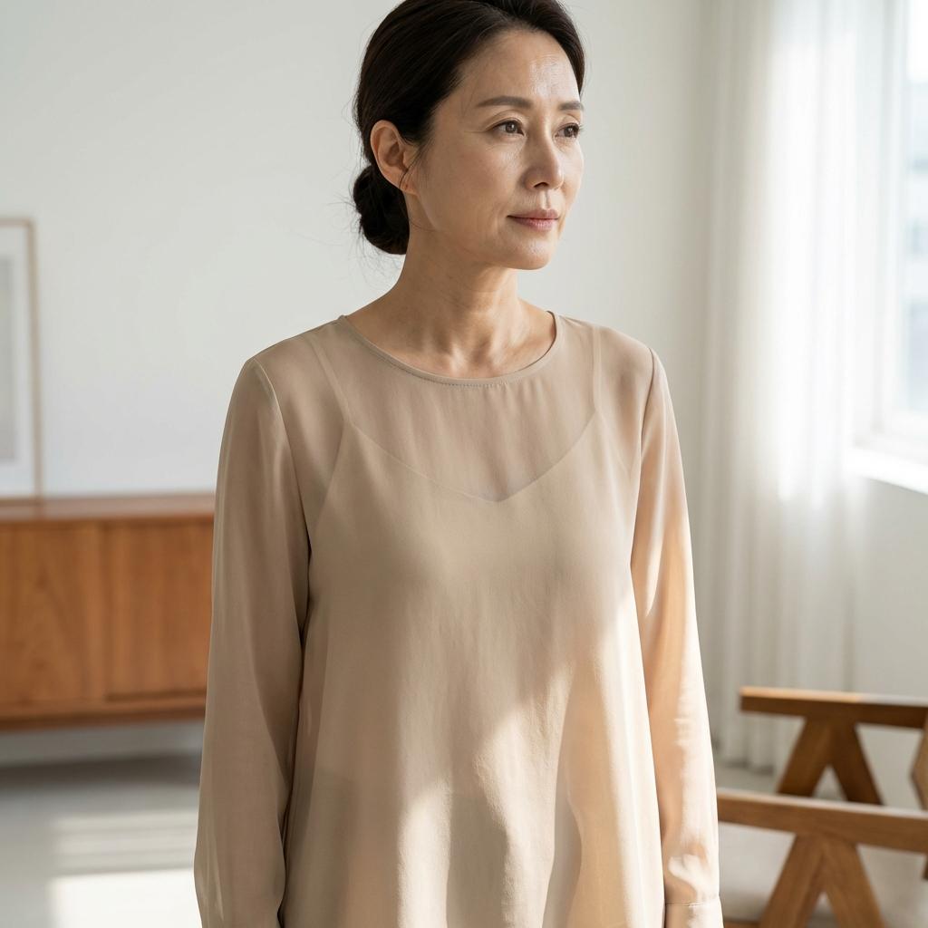 시스루 셔츠 안에 입는 이너 추천