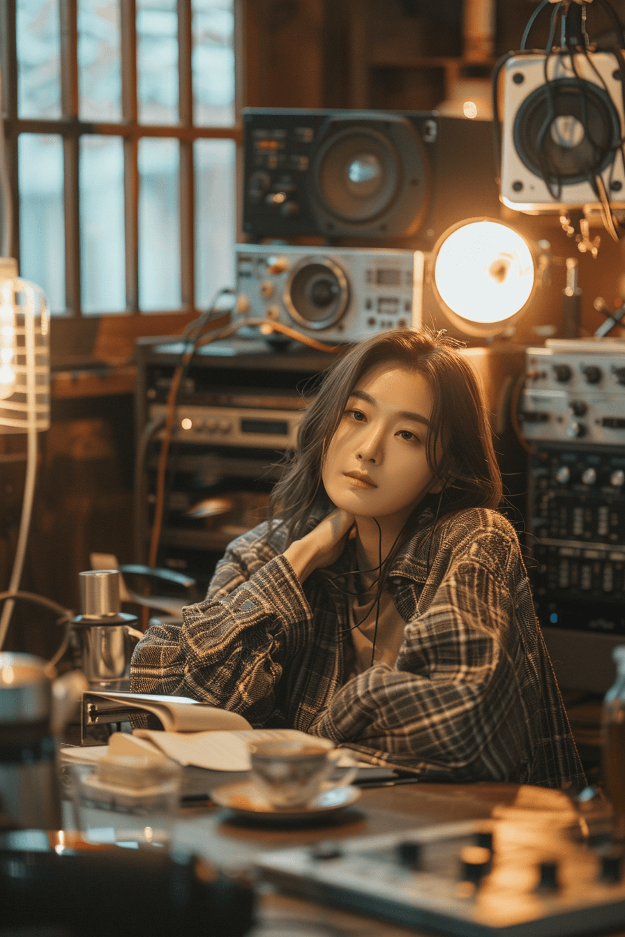 라디오-DJ-여성-이미지