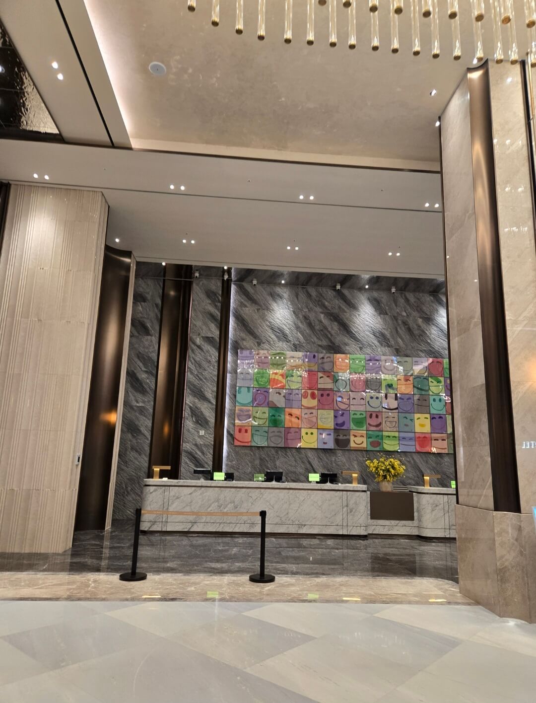 호텔로비 카운터