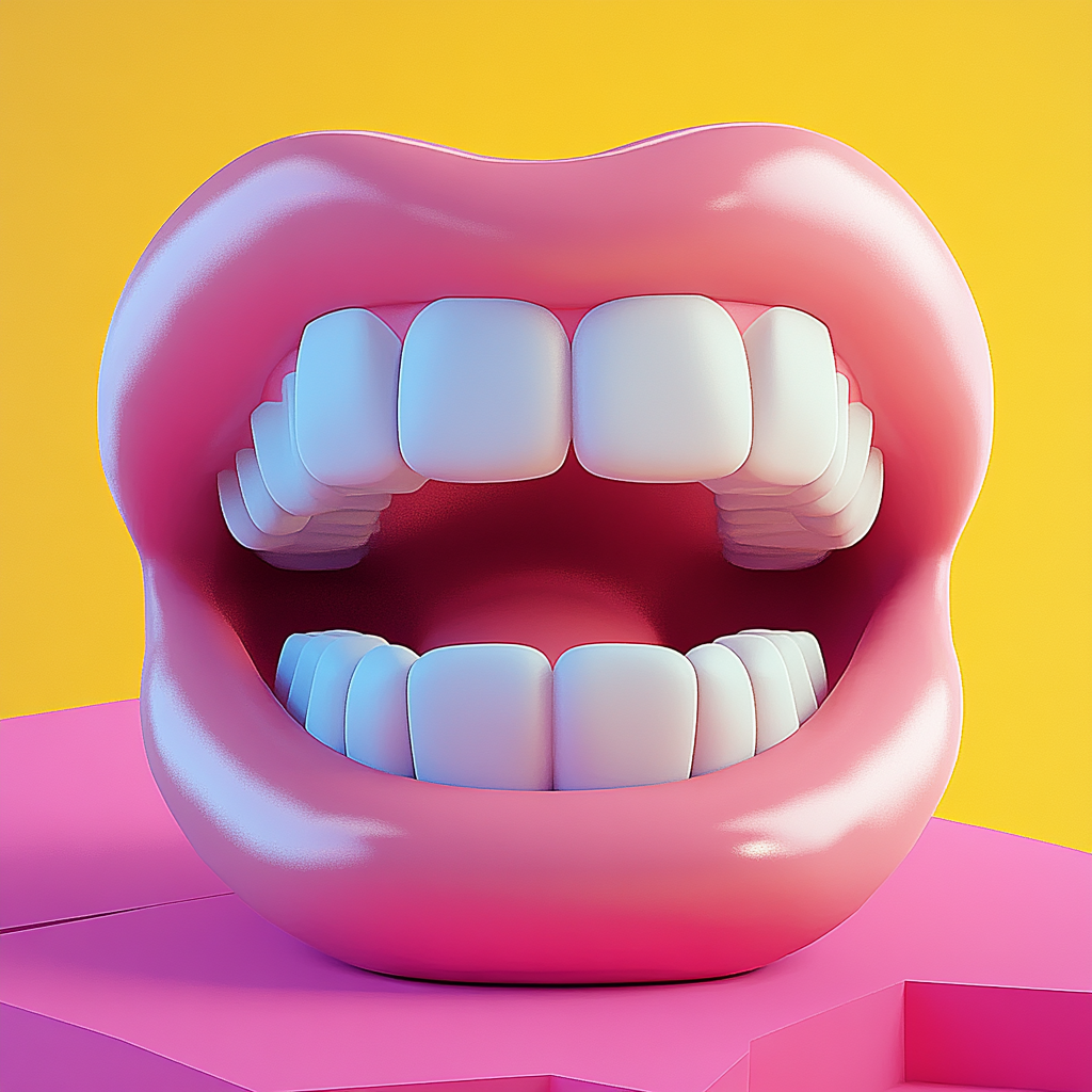 최신 틀니 기술의 제작 과정