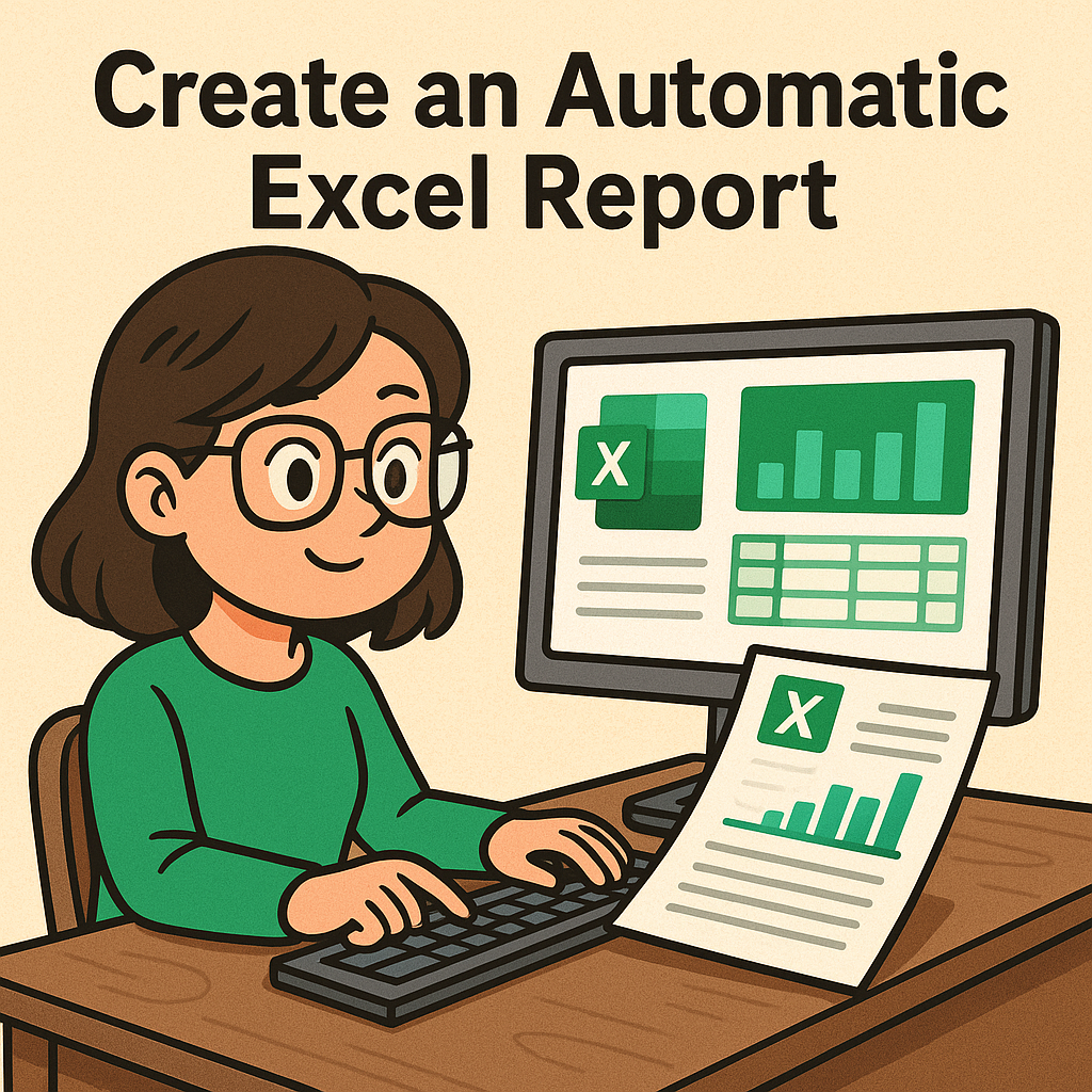 매일 변하는 데이터를 자동 정리하는 엑셀 보고서 만들기