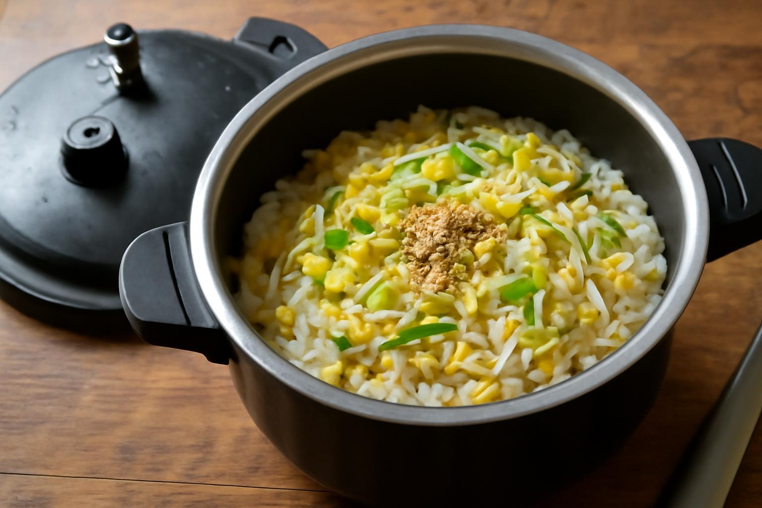 압력솥 콩나물국