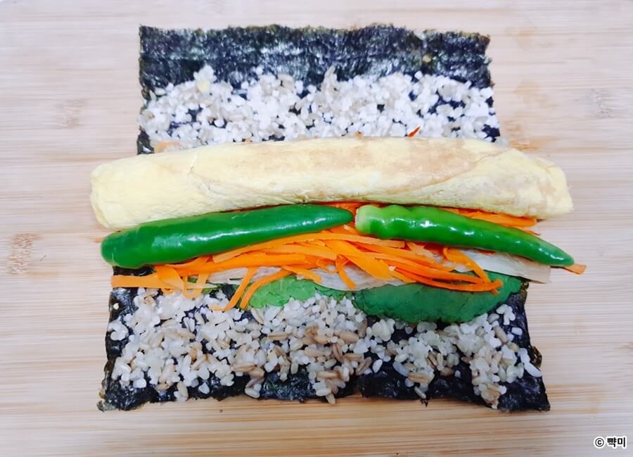 계란치즈야채-김밥-만들기-다이어트-요리-레시피