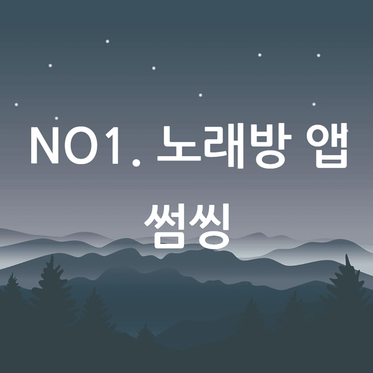 노래방 어플