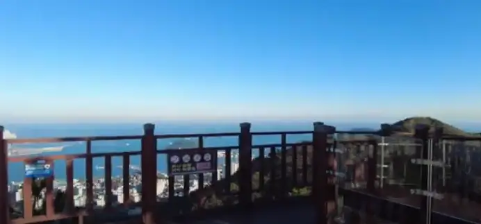 봉래산정상