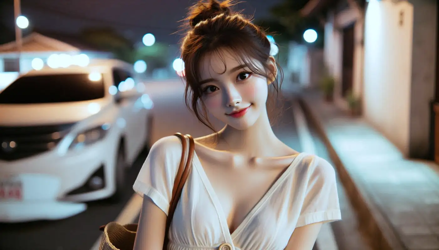 sol-트래블카드-환율-알아보는-여성의-모습