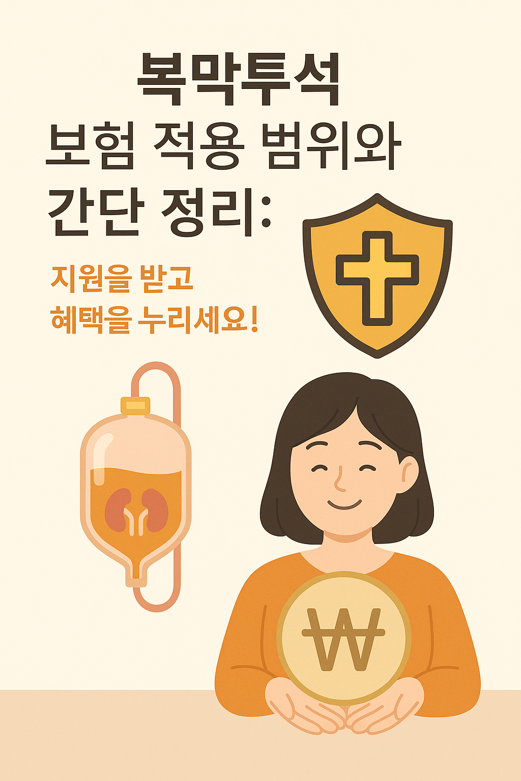 복막투석 보험 적용 범위와 활용법