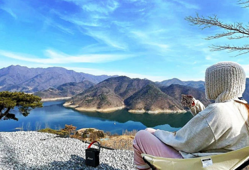 충주호 퀸즈타운 캠핑장