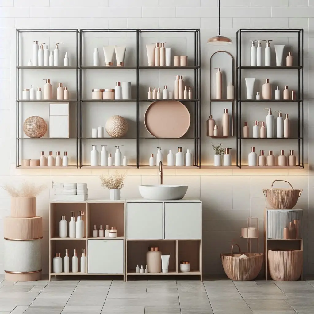 피부,체형관리 샵 배경