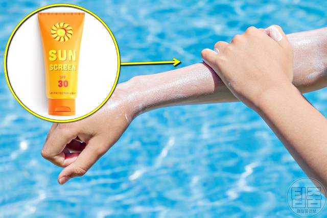 워터파크 선크림 수영장 선크림 물놀이썬크림