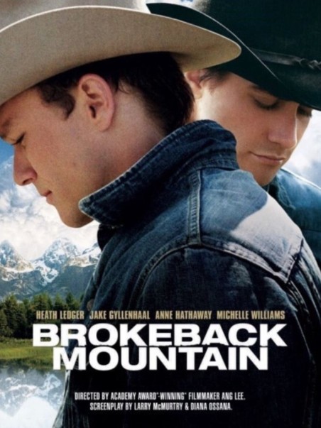 영화 '브로크백 마운틴(Brokeback Mountain, 2005)' 포스터