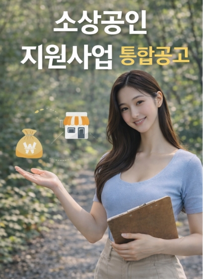 소상공인 지원사업 통합공고 총정리!(2026년)