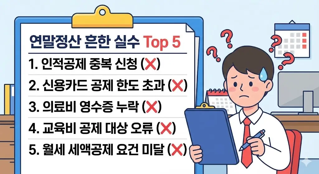 연말정산 최종 점검