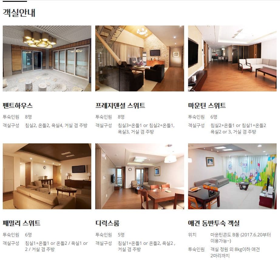 하이원 리조트 마운틴 콘도