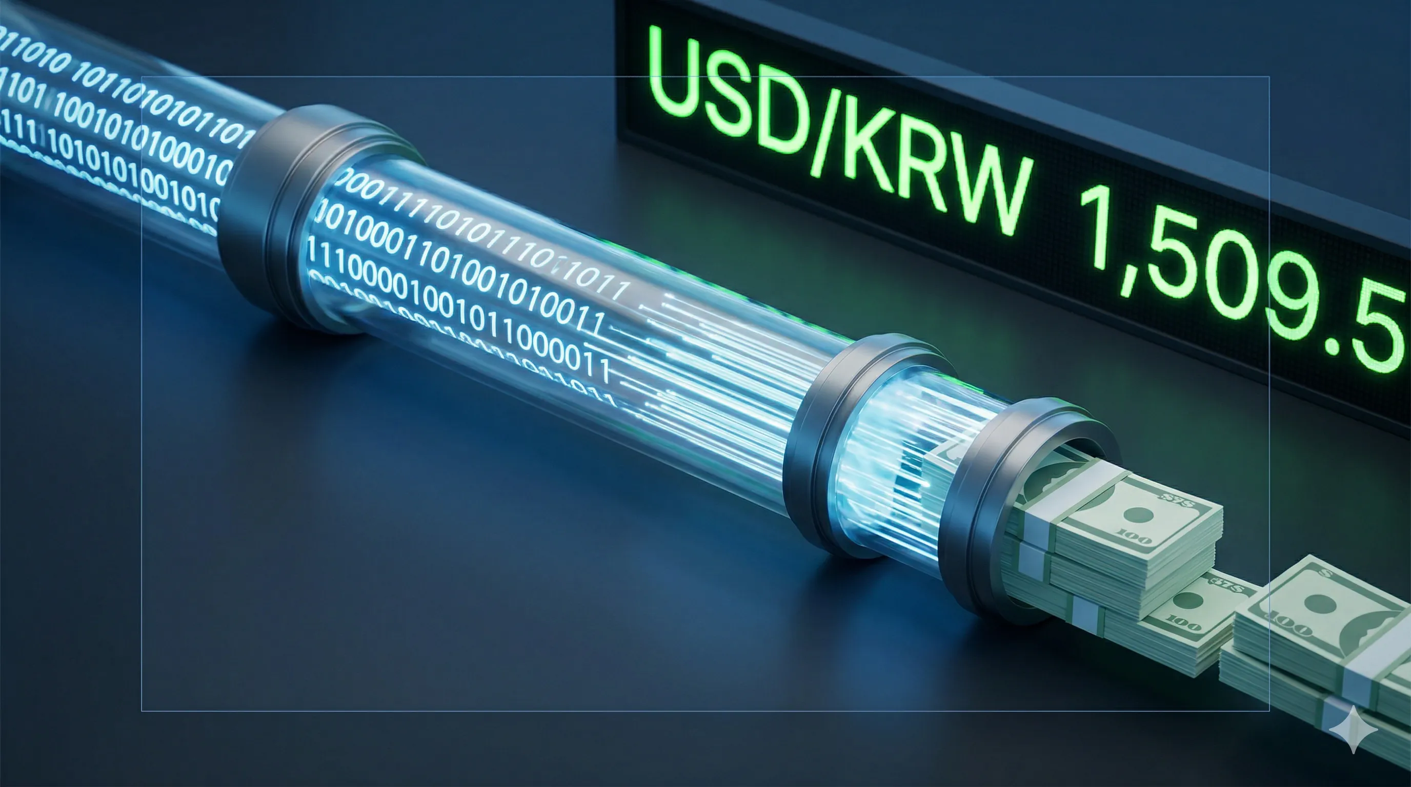 디지털 노마드 수익 전략: 1,509원 고환율 시대 무자본으로 구축하는 달러 파이프라인 대표 이미지 by Finory