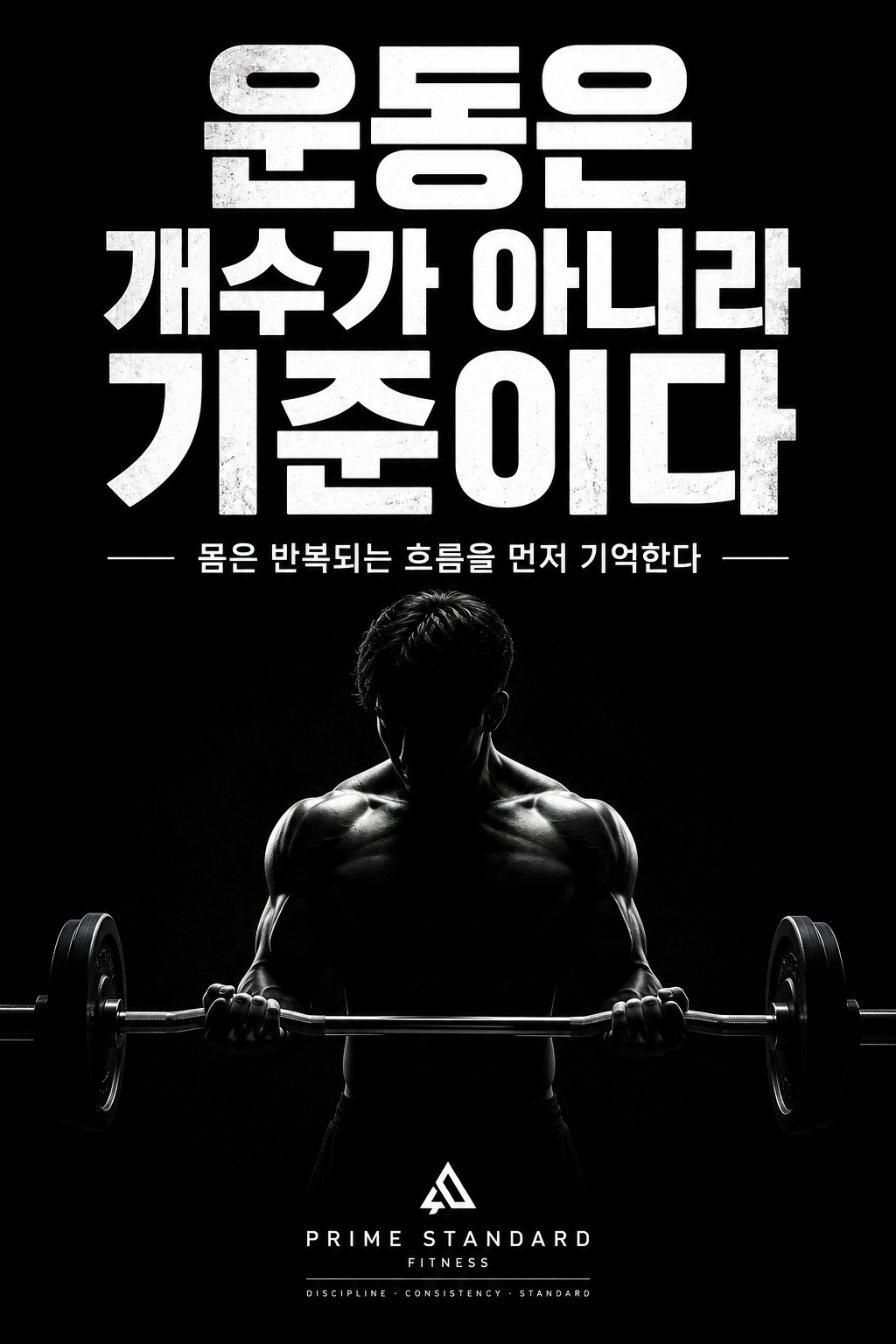운동은 개수가 아니라 기준이다