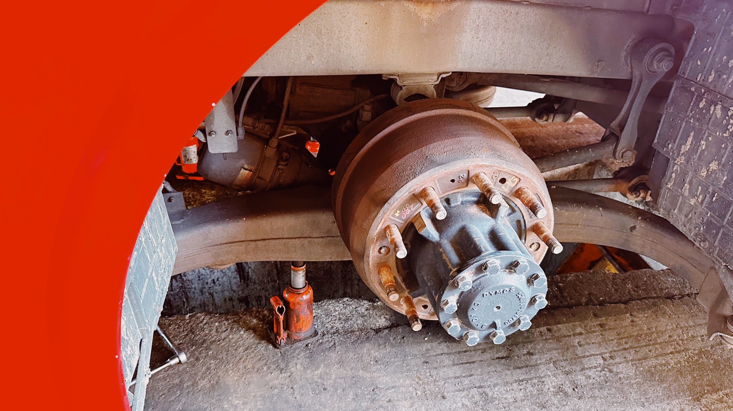 버스 브레이크 드럼 & 라이닝 교체