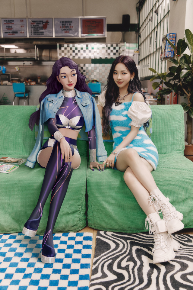 에스파(aespa) 카리나 사진, 카리나의 아바타(아이)