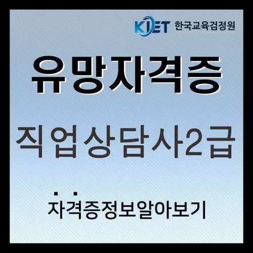 직업상담사 2급 준비전략 필기과목 실기면접 취업처_6