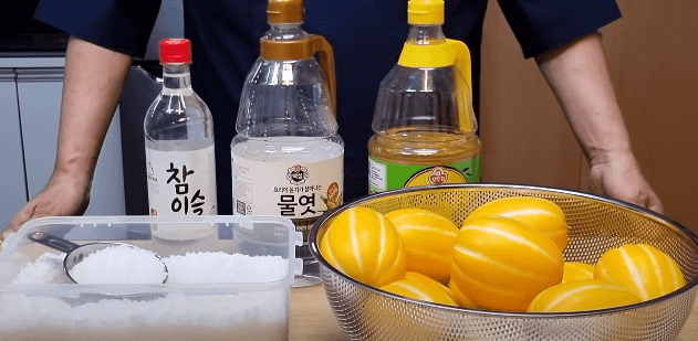 참외장아찌 요리법