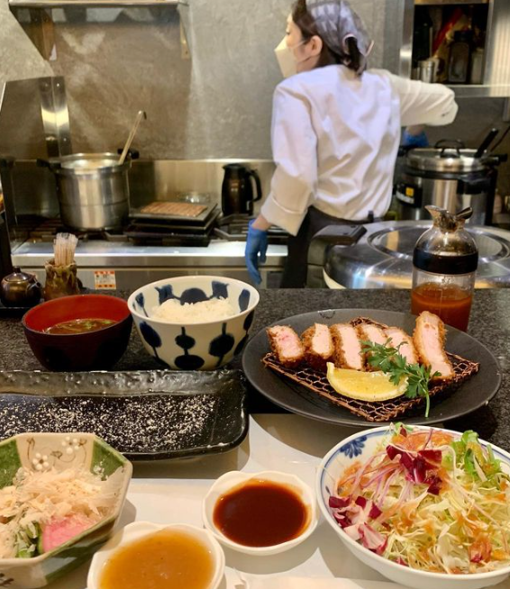 오사카 맛집 돈까스 만제 06