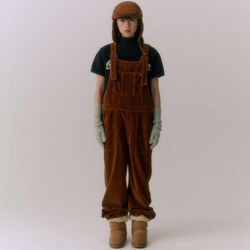 세일 아미먼트 코듀로이 오버롤 골덴멜빵바지 3col 겨울코디 골덴점프슈트