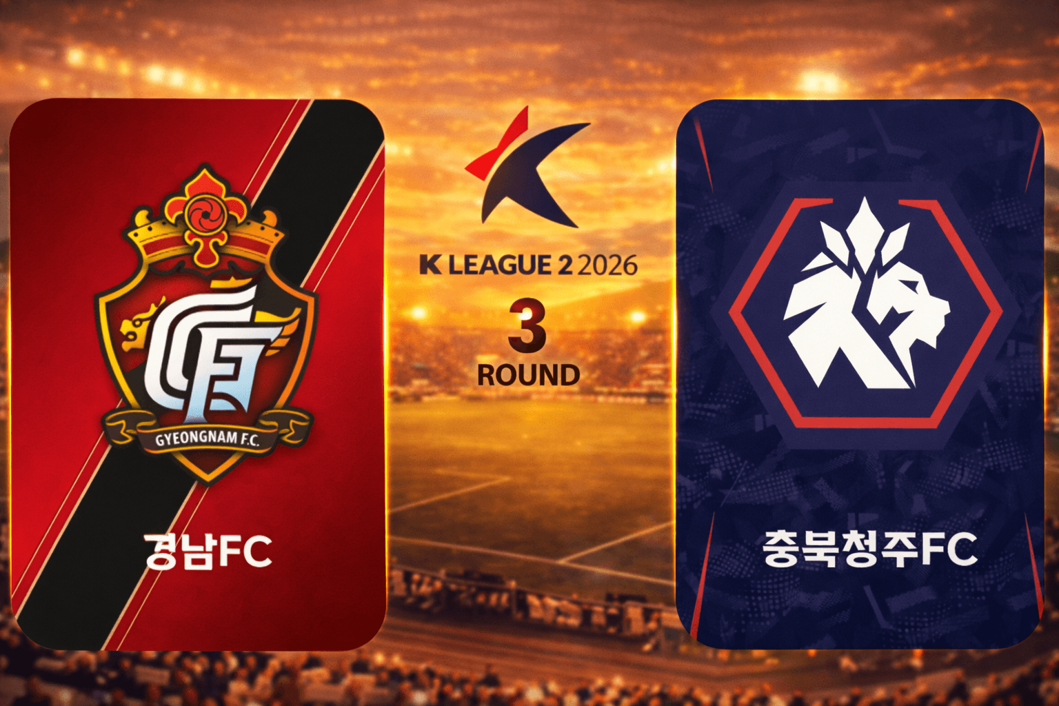 경남 FC vs 충북청주 FC 경기 분석: 후반 막판 추격전 끝에 2대2 무승부