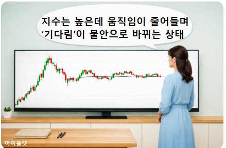 아무 일도 하지 않는 시간이 가장 어려운 구간