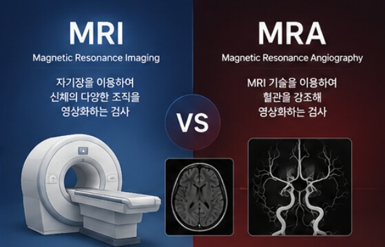 MRI와 MRA의 차이점