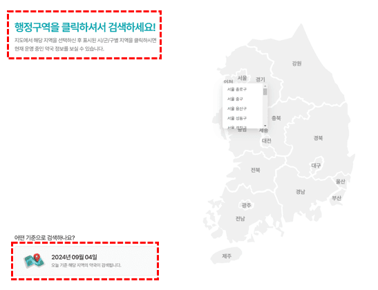 휴일지킴이약국