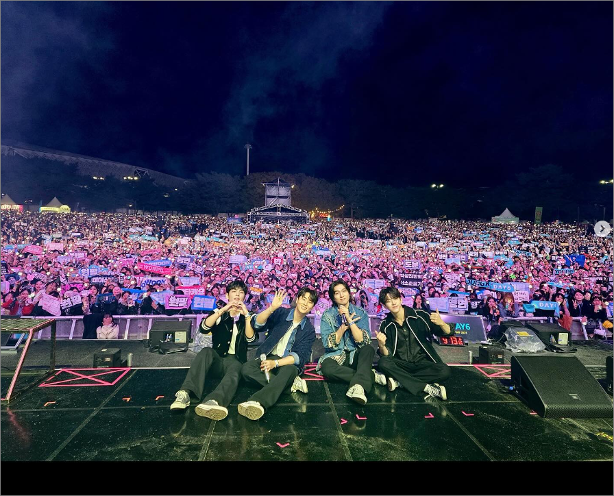 데이식스 고척돔 콘서트 ‘The Present’