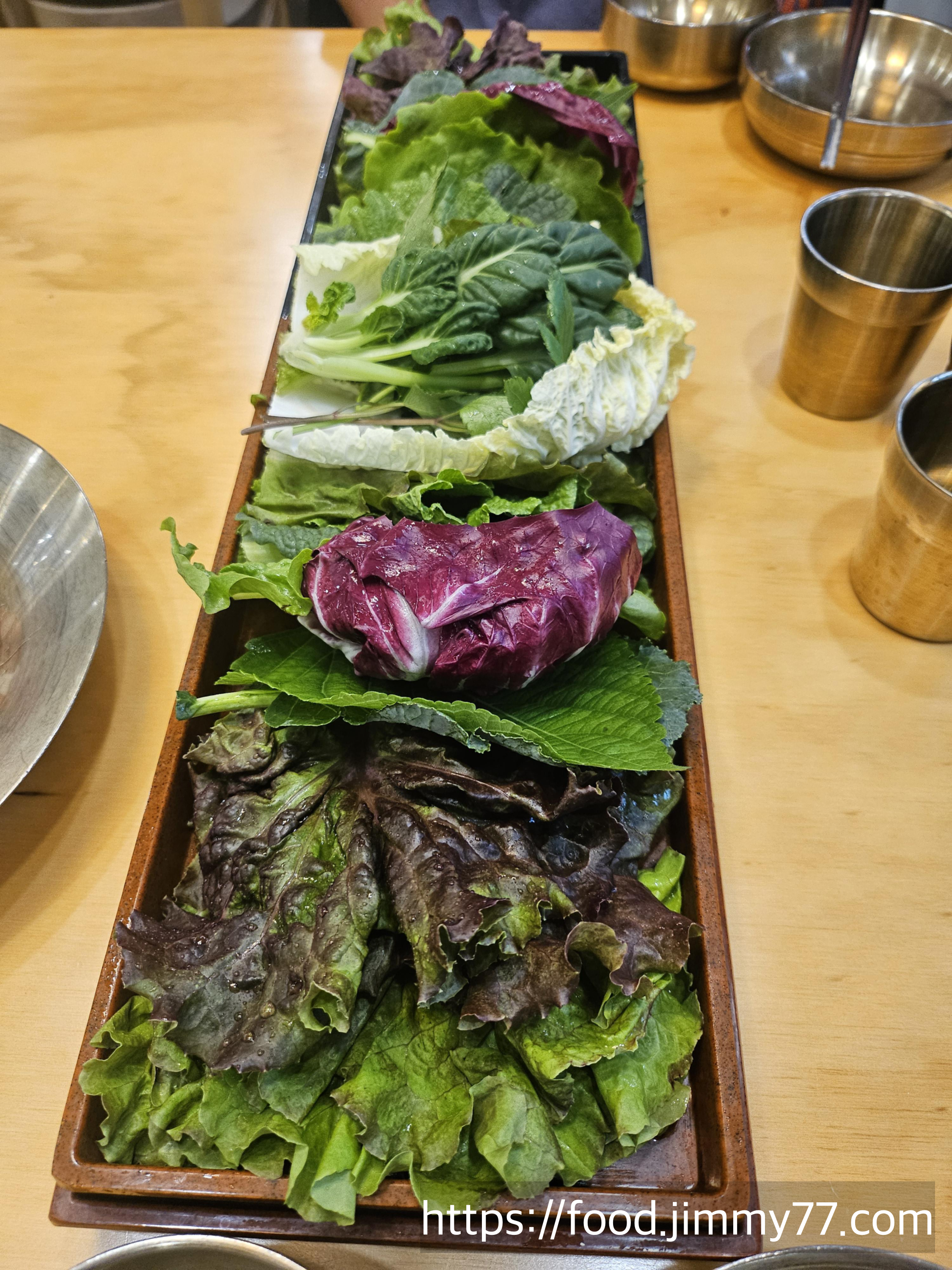 북한산 우렁쌈밥