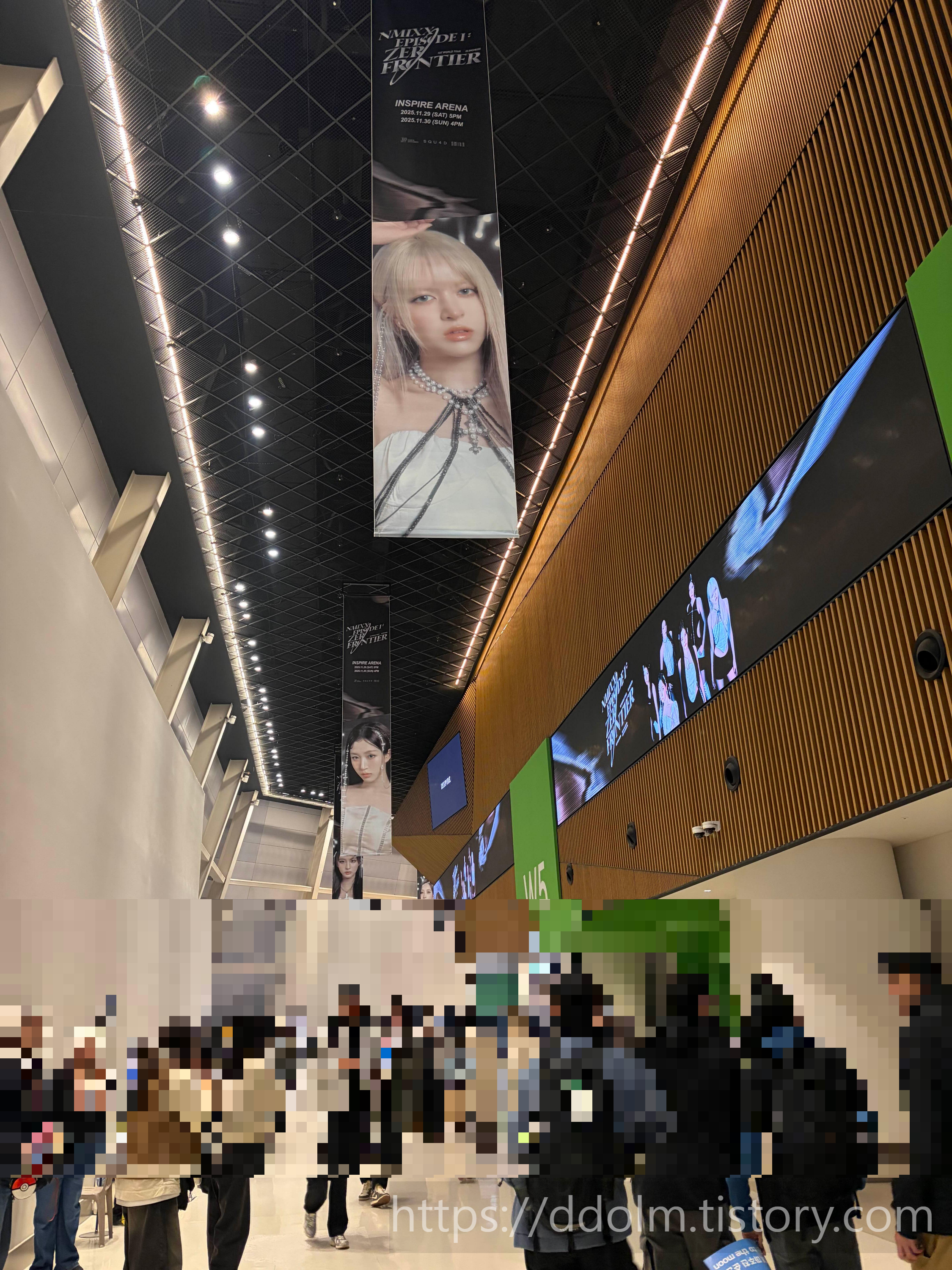 엔믹스 첫 단콘 제로프론티어 첫날