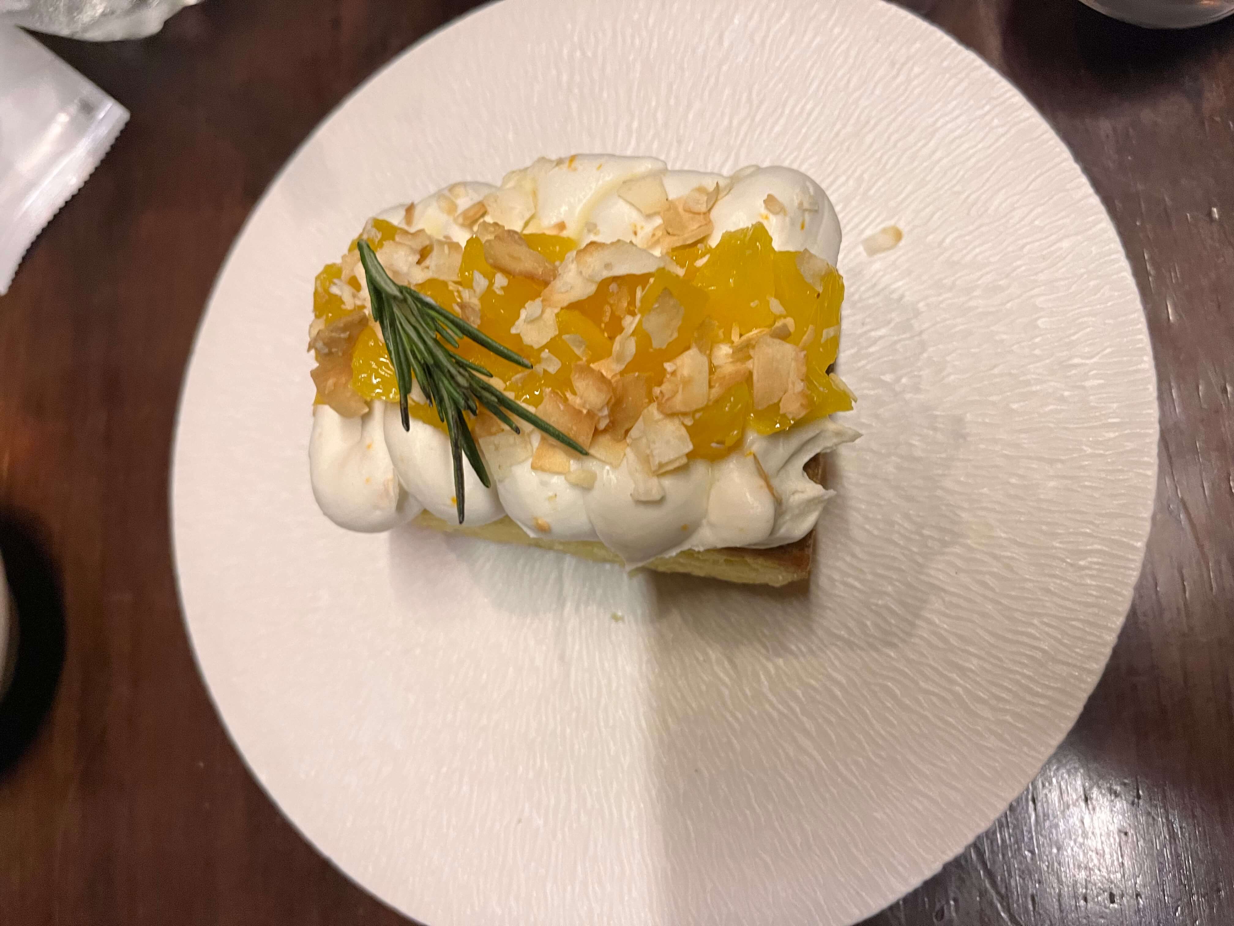 엉베흐 코코넛오렌지 케이크