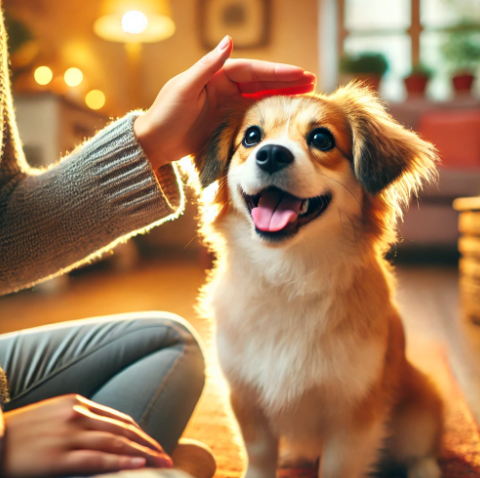 강아지 칭찬 방법