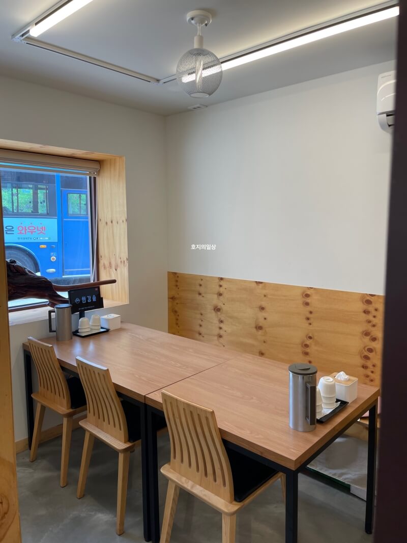 용산 용산역 솥밥 맛집 식당 한강솥 - 매장 룸 좌석