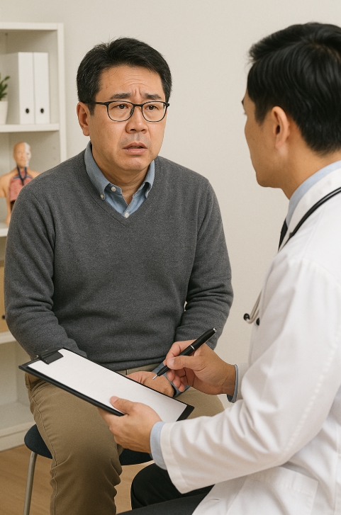 진료 관련 자료 사진