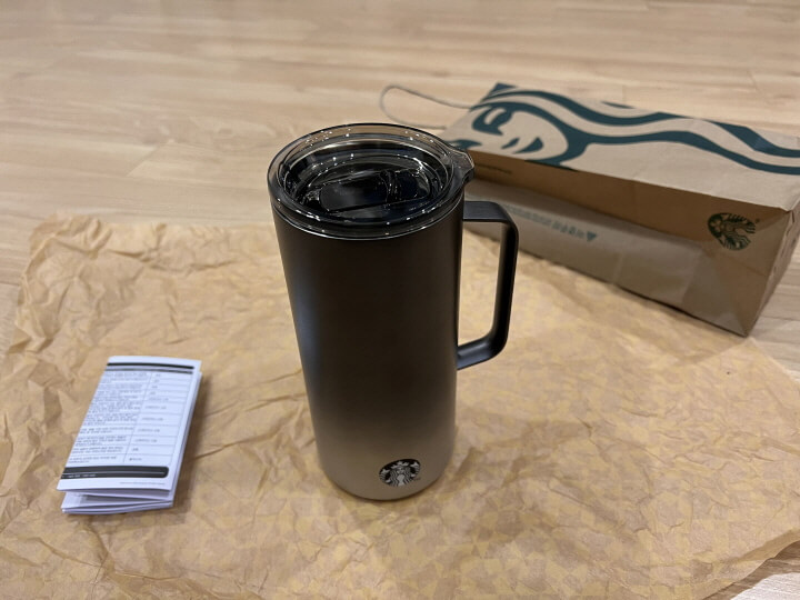 2023 SS 블랙 탱크 스타벅스 텀블러