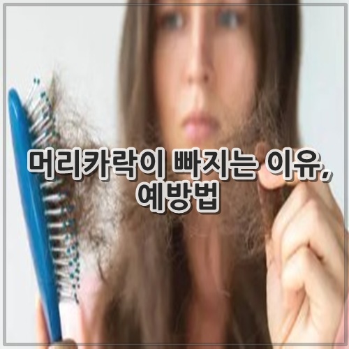 머리카락이 빠지는 이유, 예방법