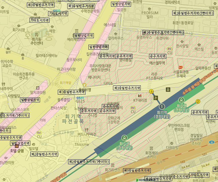 동대문구 상업지역