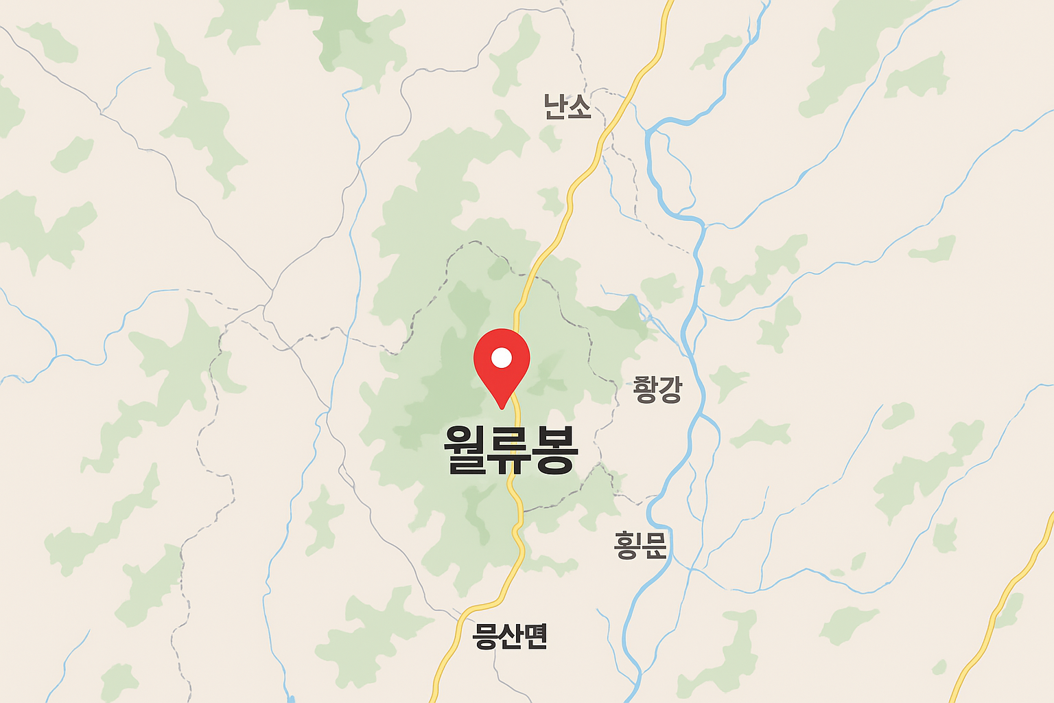 월류봉 위치