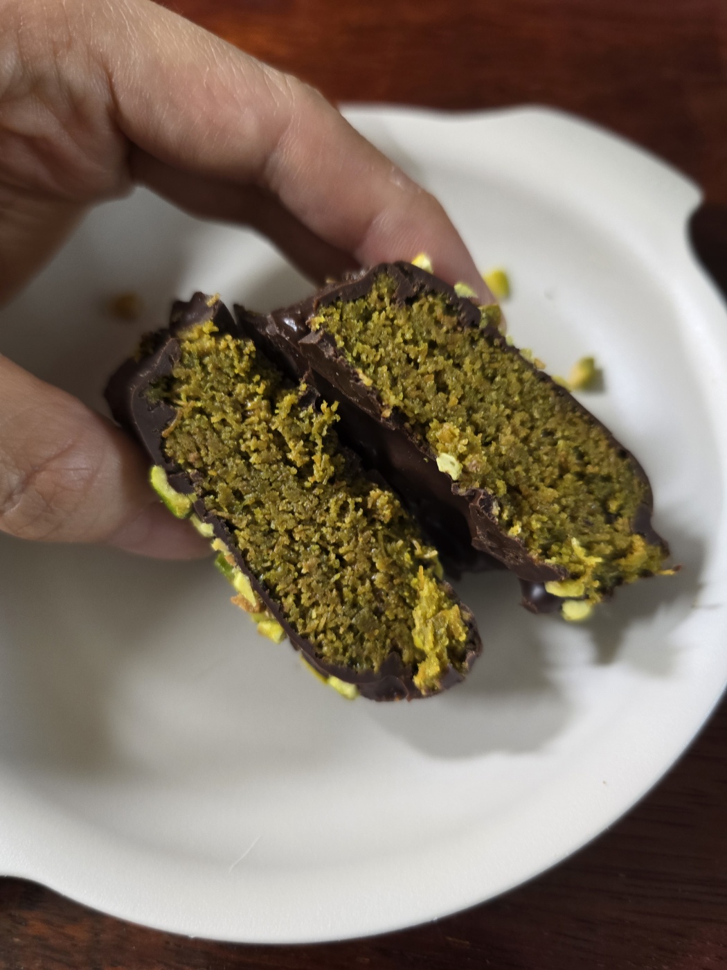 두바이초코렛자른모습