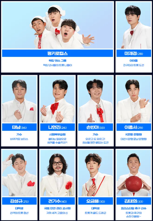 미스터트롯3 참가자