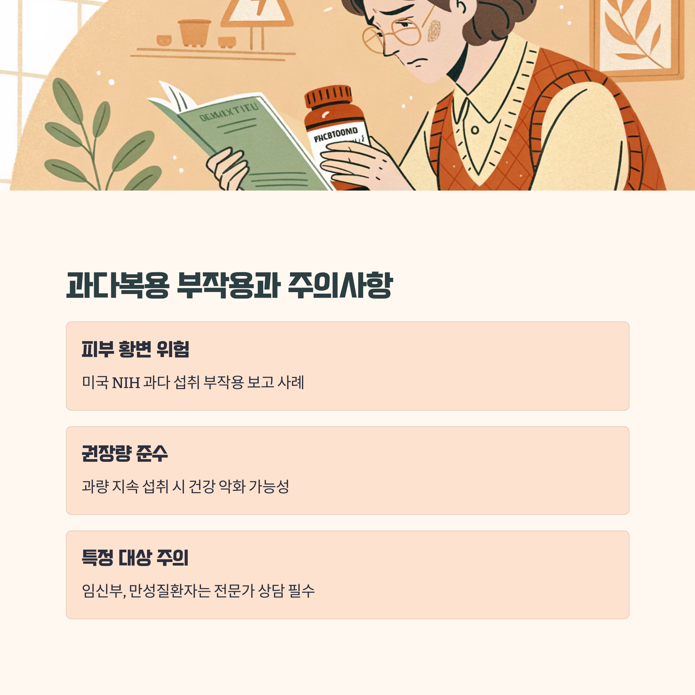 과다복용, 괜찮을까?